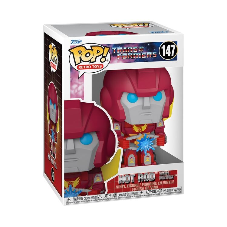 Product Φιγούρα Funko Pop! Transformers - Hot Rod with Matrix image