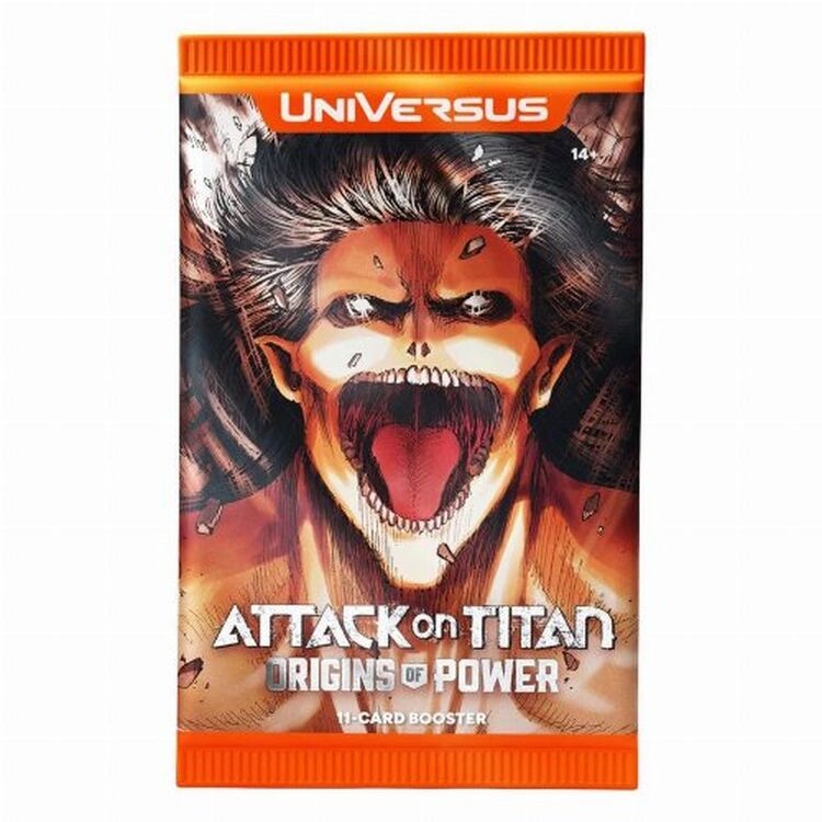 Product Universus CCG Attack on Titan Origins of Power Booster (1PC) image