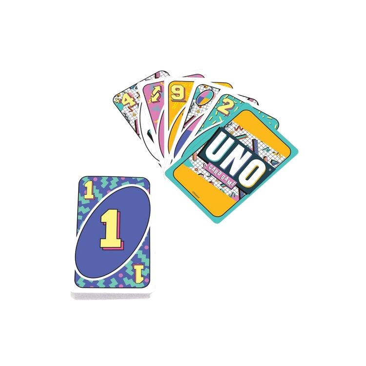 Product UNO Card Game Iconic Series Anniversary Edition 1990's image
