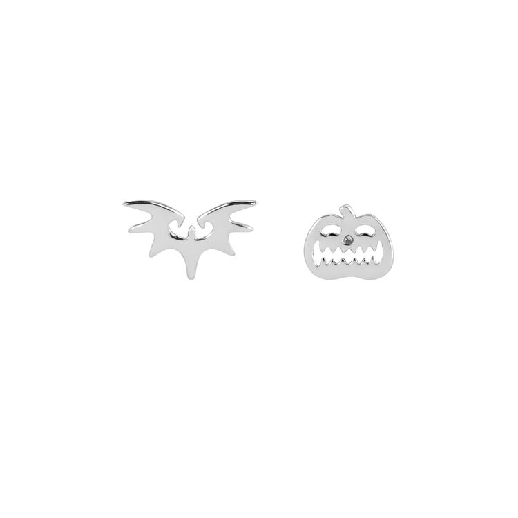 Product Σκουλαρίκια Disney Couture Nightmare Before Christmas Halloween Bat & Pumpkin Stud Earrings image