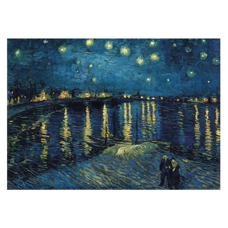 Product Παζλ Ravensburger Van Gogh: Starry Night Over the Rhone (1000pcs.) (12000064) image