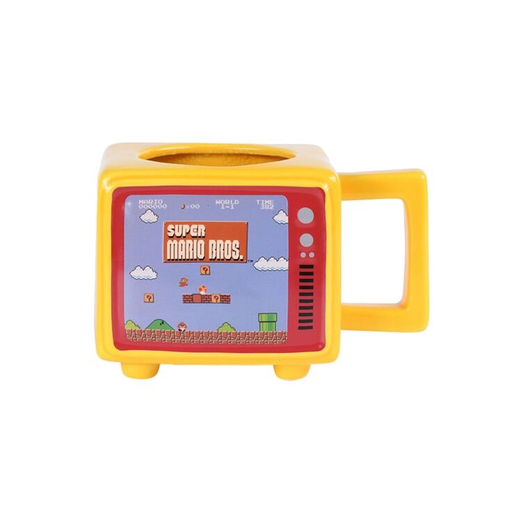 Product Super Mario Bros Retro TV Heat Changing Mug image