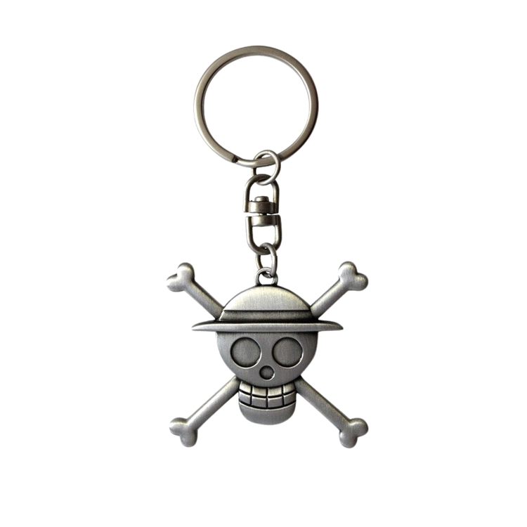 Product One Piece Skull Luffy Metal Keychain image