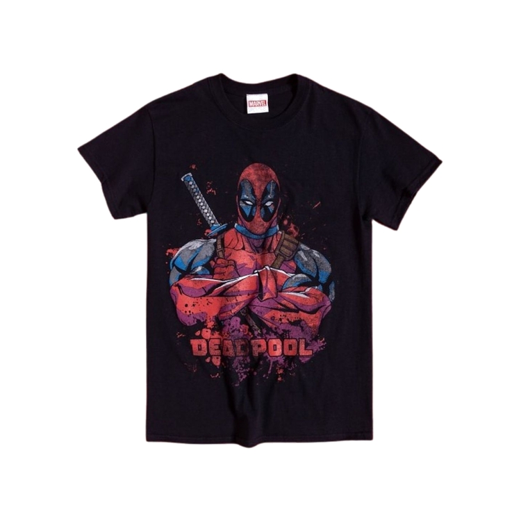 Product Marvel Deadpool Pose Splat T-Shirt image