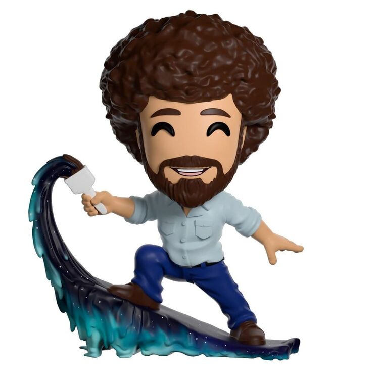 Product Youtooz Bob Ross Vinyl Figure Bob Ross Happy Accidents image