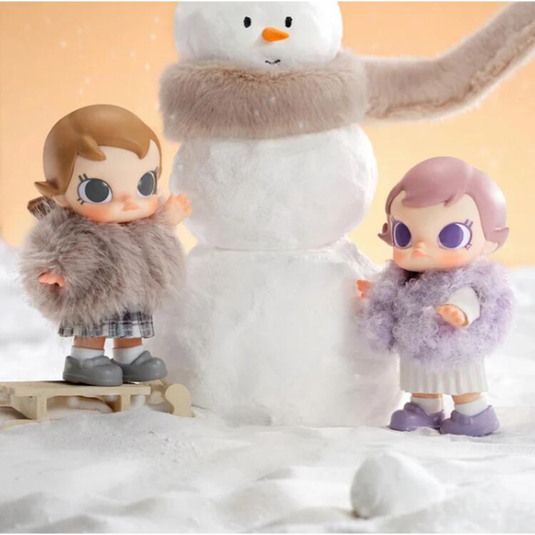 Product Μπρελόκ Φιγούρα Pop Mart Baby Molly Winter Fit Check Series Blind Box (1pcs) image