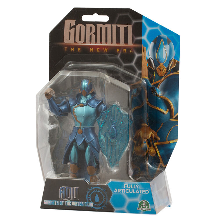 Product Φιγούρα Δράσης Giochi Preziosi Gormiti: The New Era - Aqu Gormita of the Water Clan Action Figure 15cm (GRV20400) image