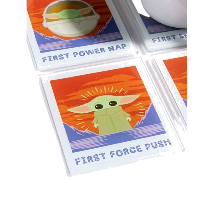 Product Star Wars Mandalorian The Child Polaroids Coaster Set image
