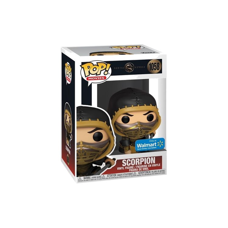 Product Funko Pop! Mortal Kombat Scorpion Action Pose (Special Edition) image