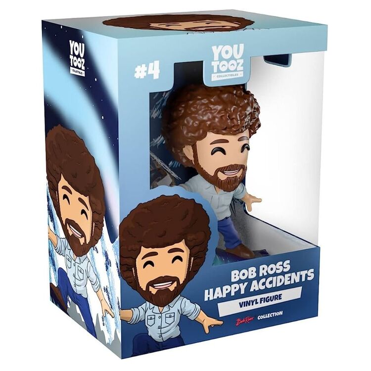 Product Youtooz Bob Ross Vinyl Figure Bob Ross Happy Accidents image