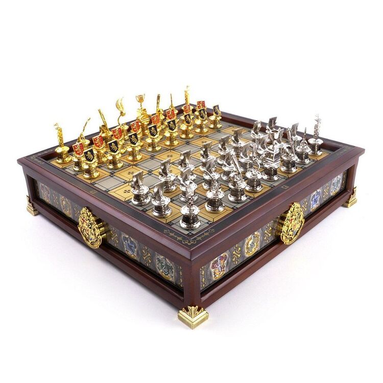 Product Σκάκι Harry Potter Quidditch Chess Set Silver & Gold Plated image
