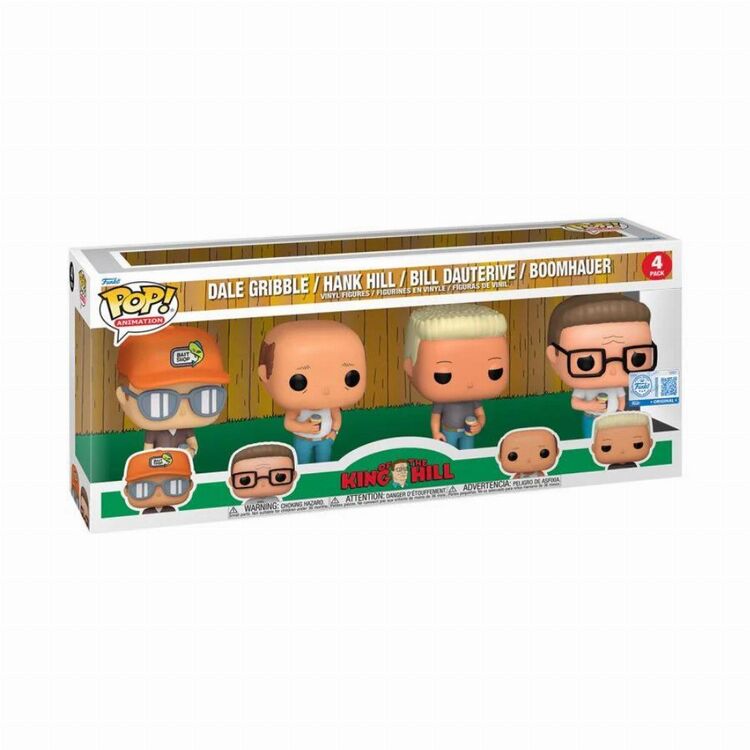 Product Φιγούρες Funko Pop! 4-Pack: King of The Hill - Dale Gribble (Special Edition) image