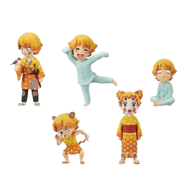 Product Φιγούρα Demon Slayer Kimetsu No Yaiba World Collectable Zenitsu Agatsuma (Τυχαία Επιλογή) image