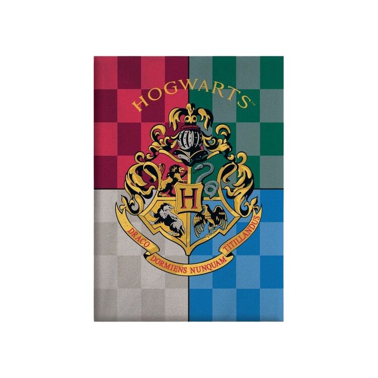Product Harry Potter Polar Fleece Blanket Hogwarts Houses image