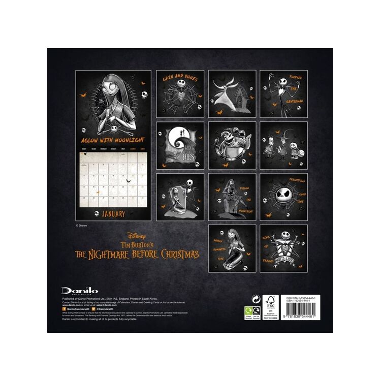 Product Calendar Nightmare Before Christmas 2021 image