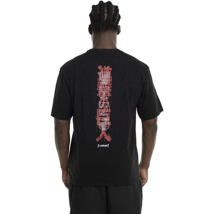 Product Attack On Titan Titans Black T-Shirt image