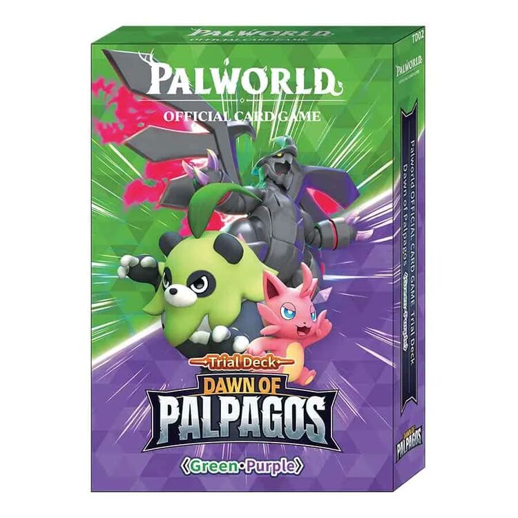 Product Palword TD02  Dawn Of Palpagos Green Purple Deck image