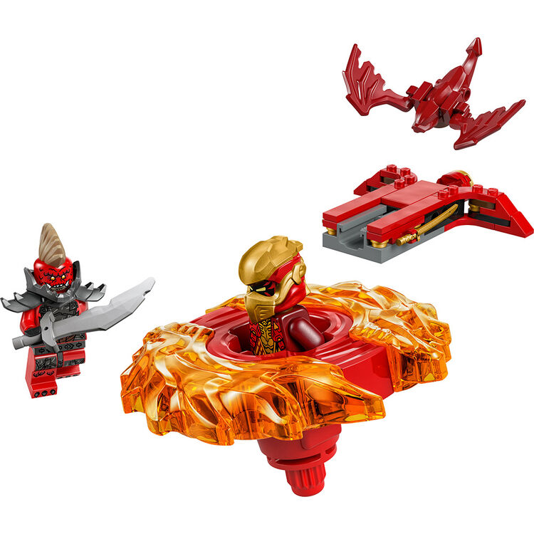 Product LEGO® NINJAGO®: Σβούρα Σπιντζίτσου Δράκος του Κάι (71823) Μαζί με Πασχαλινή Λαμπάδα image