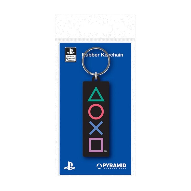 Product Playstation Shapes Keychain image