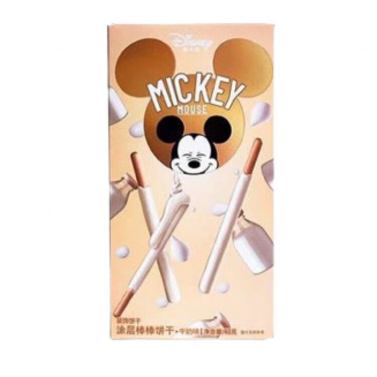 Product Binqi Mickey Coated Sticks Milky image