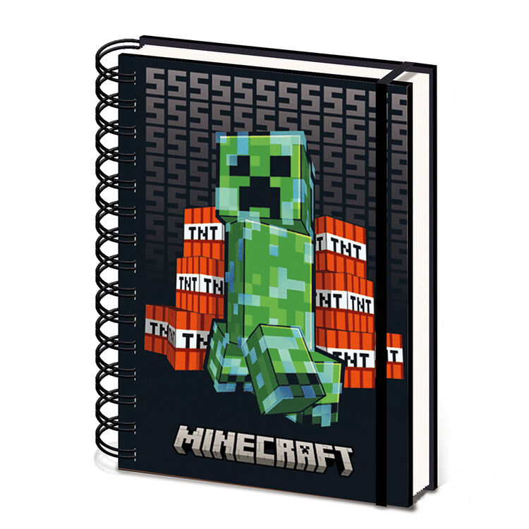 Product Σημειωματάριο Σπιράλ Minecraft A5 3D Lencitular Notebook image