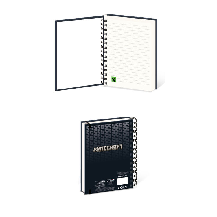 Product Σημειωματάριο Σπιράλ Minecraft A5 3D Lencitular Notebook image