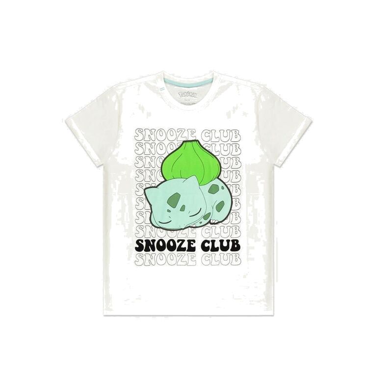 Product Pokemon Bulbasaur Snooze Club T-shirt image