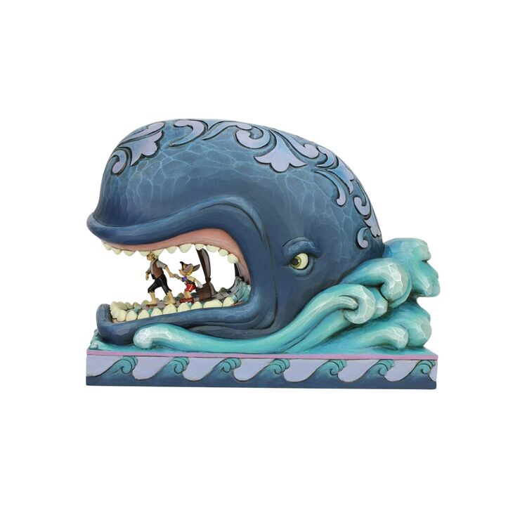 Product Enesco Disney Monstro With Gepetto and Pinocchio Figurine image