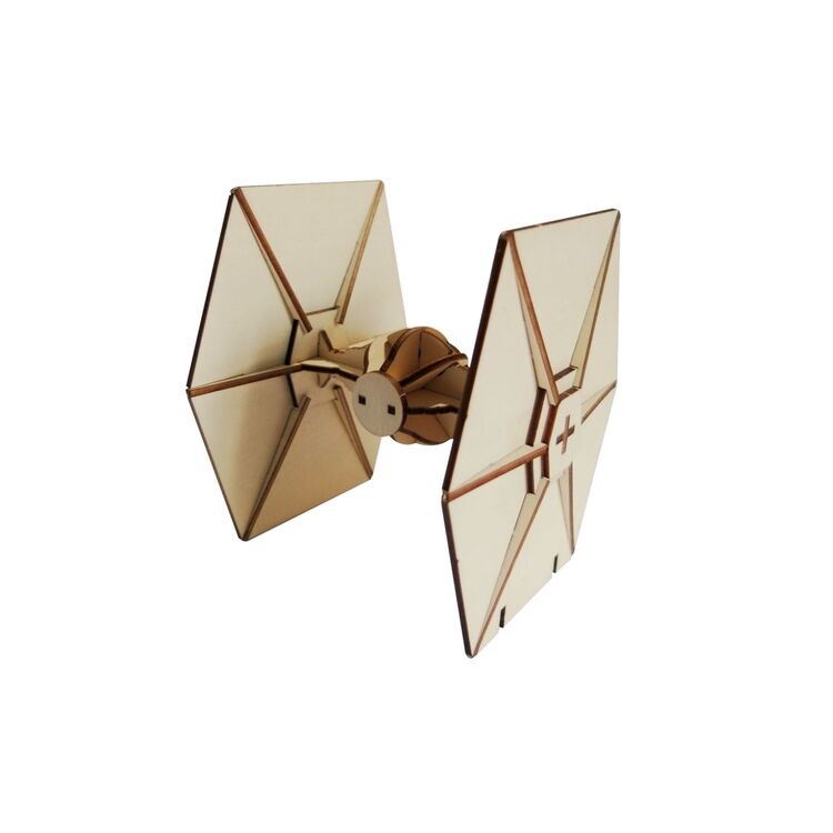 Product Star Wars Tie Fighter Wooden Puzzle image