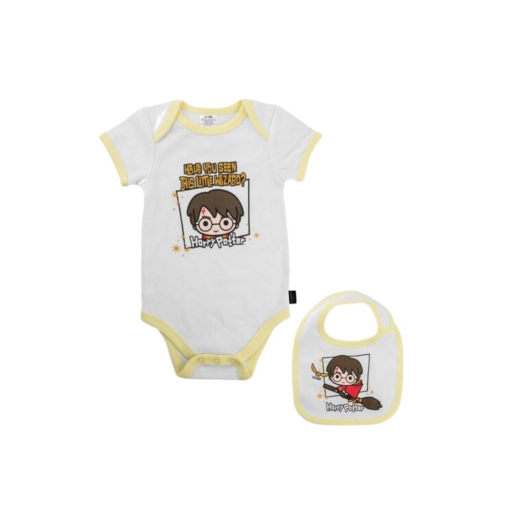 Product Harry Potter Hogwarts Baby Bodysuit with Bib image