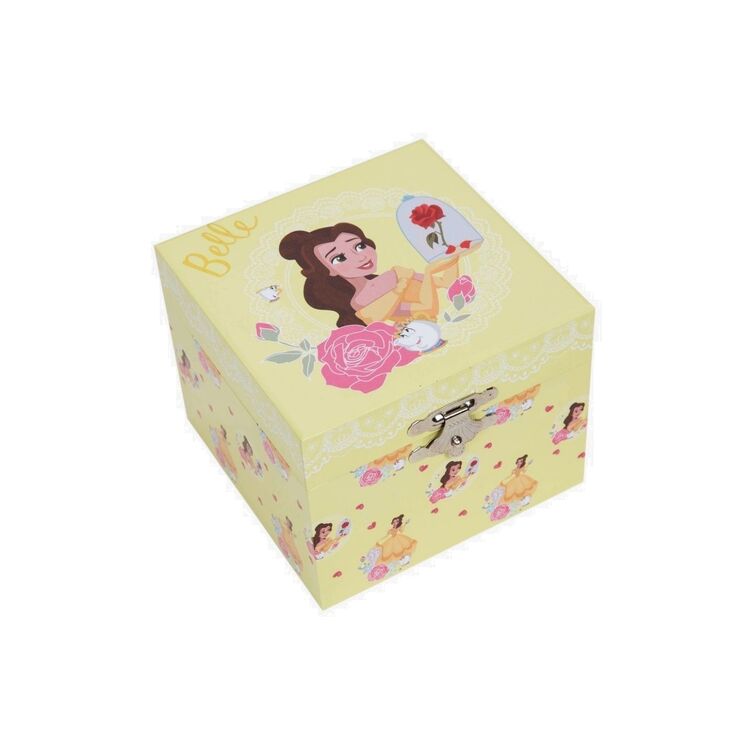 Product Disney Pastel Princess Musical Jewellery Box - Belle image