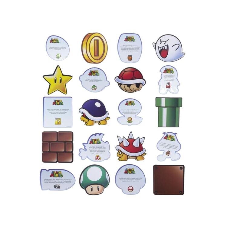 Product Super Mario Fun Fact Coasters image