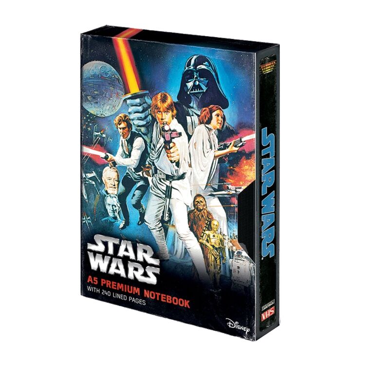 Product Star Wars A New Hope VHS Premium Notebook image