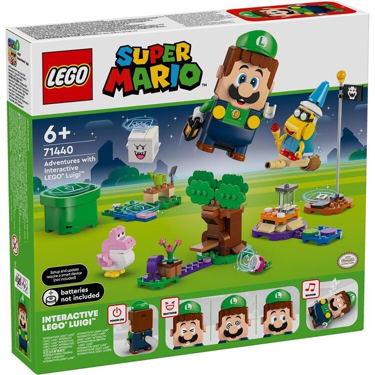 Product LEGO® Super Mario™: Περιπέτειες με τον Διαδραστικό LEGO® Luigi™ (71440) image