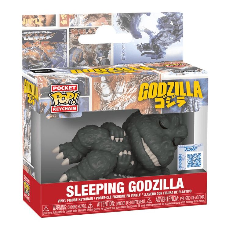 Product Funko Pocket Pop!: Godzilla - Sleeping Godzilla Vinyl Figure Keychain image
