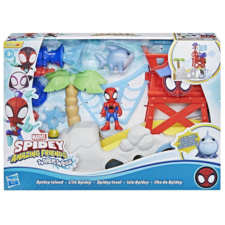 Product Μινι Φιγούρα Hasbro Spidey And His Amazing Friends Water Webs: Spidey Island - Playset (G0665) image