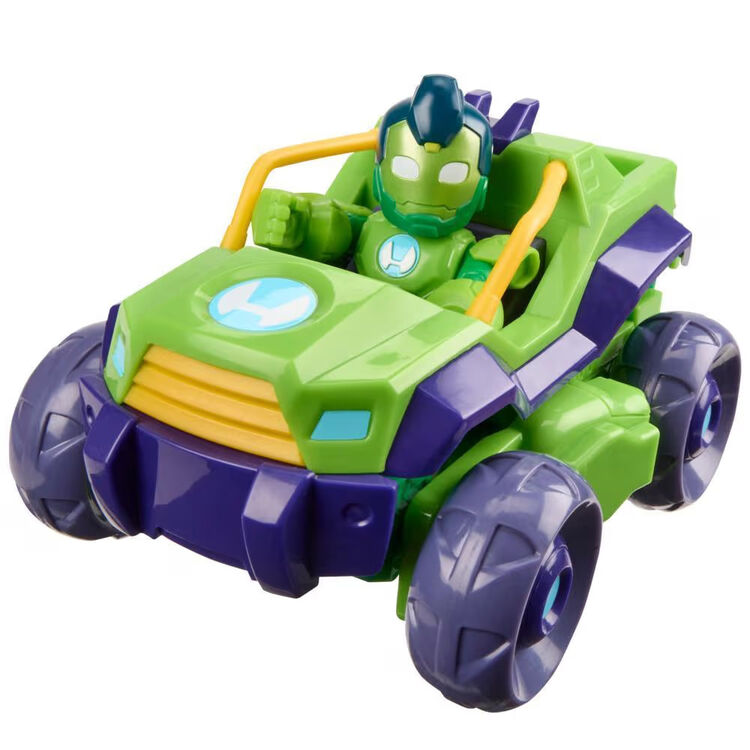 Product Μινι Φιγούρα Hasbro Marvel Iron Man And His Awesome Friends: Iron Hulk - 2 in 1 Mech Suit Figure & Vehicle (G1475) image
