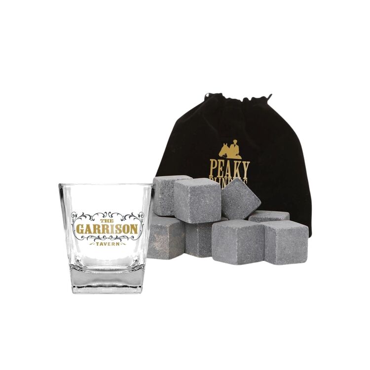 Product Peaky Blinders Drinking Glass And Stones image