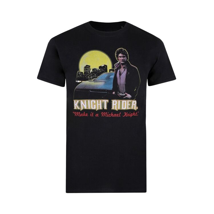 Product Knight Rider Black T-Shirt image