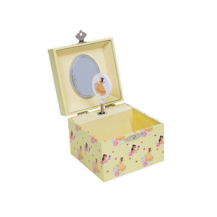 Product Disney Pastel Princess Musical Jewellery Box - Belle image
