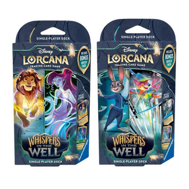 Product Disney Lorcana TCG Chapter 10 Whispers In The Well Strater Deck 1τμχ Τυχαία Επιλογή image