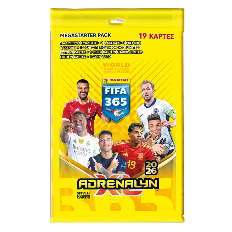 Product Panini Fifa 365: 2026 Adrenalyn XL Mega Starter Pack image