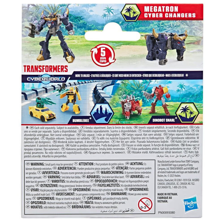 Product Φιγούρα Δράσης Hasbro Transformers: Evergreen - Cyberworld Cyber Changers Meg Bull (G1043) image
