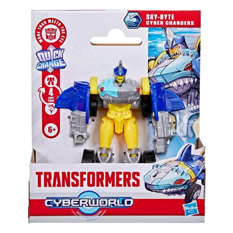 Product Φιγούρα Δράσης Hasbro Transformers: Evergreen - Cyberworld Cyber Changers Skybyte (G1050) image