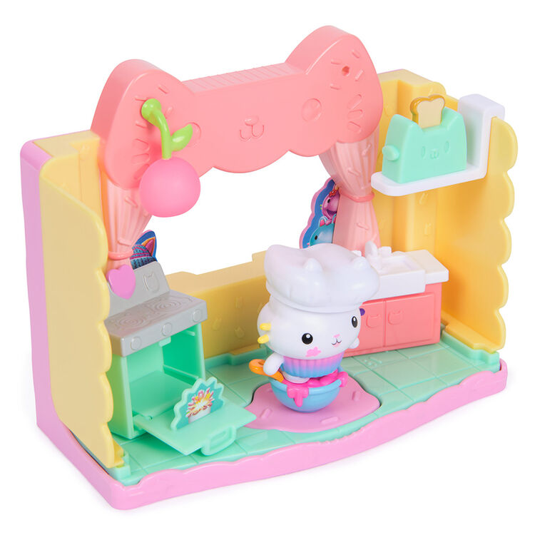 Product Spin Master Gabby's Dollhouse Movie: 'Cakey's' Sprinkle - Cake-Static Kitchen Playset (6074281) image