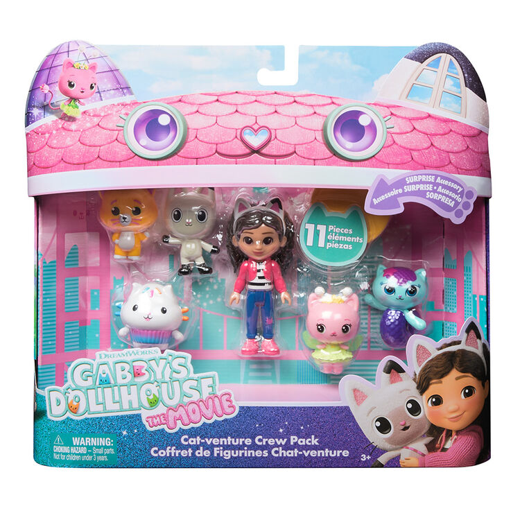 Product Μινιατούρες Spin Master Gabby's Dollhouse Movie: Cat-Venture Crew Pack (6072633) image