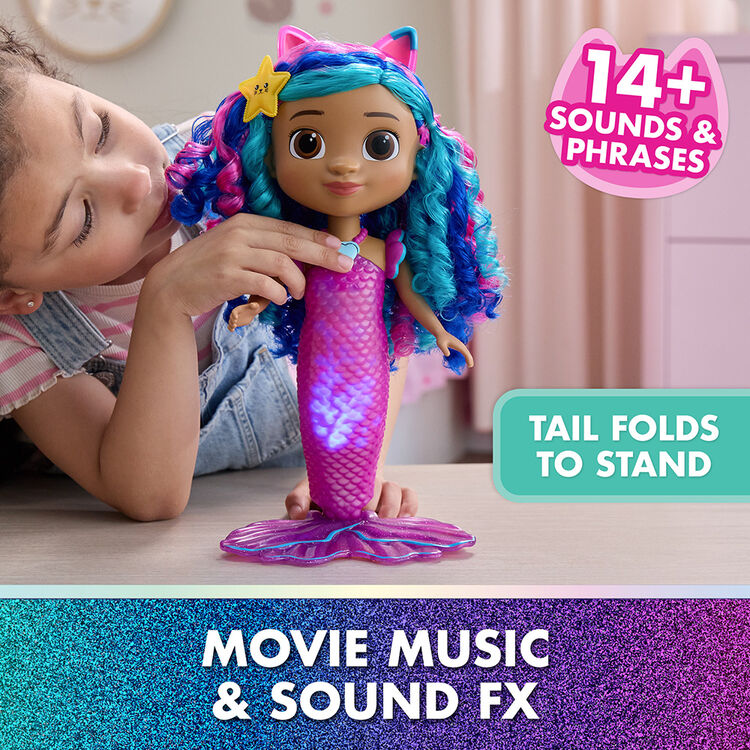 Product Κούκλα Spin Master Gabby's Dollhouse Movie: Sing & Shine Mermaid 'Gabby' (6074338) image
