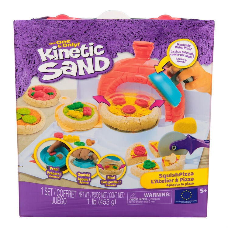 Product Άμμος Spin Master Kinetic Sand: Squish Pizza Set (6072551) image