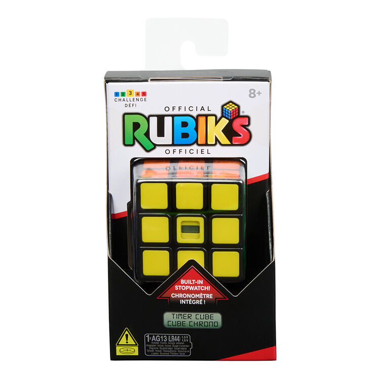 Product Κύβος Spin Master Rubik'S: Rubik's 3X3 - Timer Cube (6074028) image