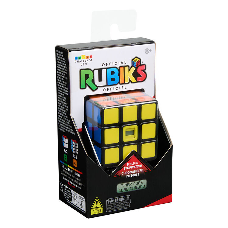 Product Κύβος Spin Master Rubik'S: Rubik's 3X3 - Timer Cube (6074028) image